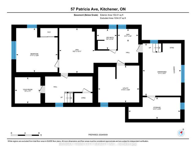 57 Patricia Ave, House detached with 4 bedrooms, 4 bathrooms and 3 parking in Kitchener ON | Image 28