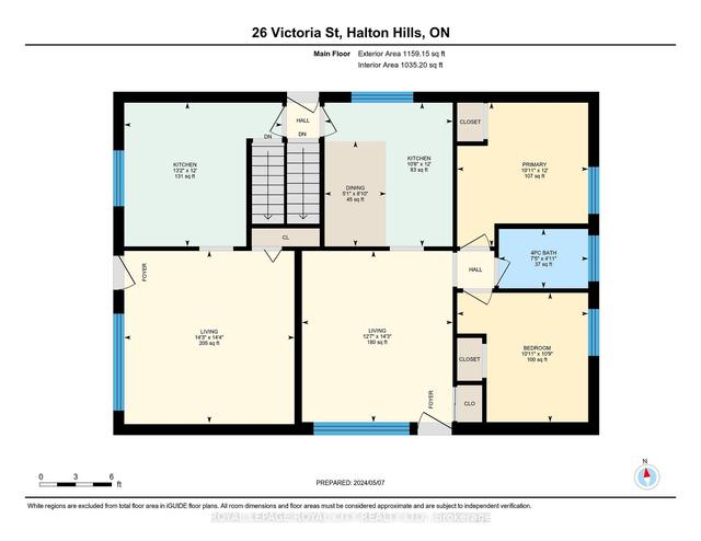 26 Victoria St, House detached with 2 bedrooms, 2 bathrooms and 4 parking in Halton Hills ON | Image 19