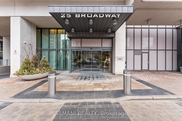 1106 - 25 Broadway Ave, Condo with 1 bedrooms, 1 bathrooms and 1 parking in Toronto ON | Image 12