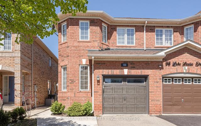 100 Lake Louise Dr, House semidetached with 4 bedrooms, 3 bathrooms and 3 parking in Brampton ON | Image 1