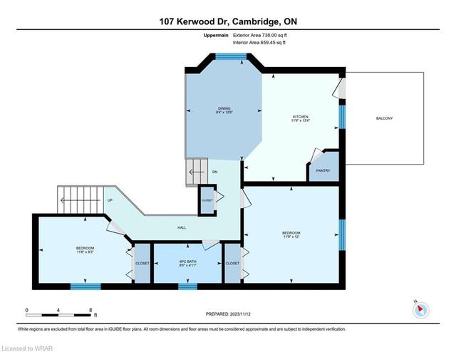 107 Kerwood Dr, House detached with 4 bedrooms, 3 bathrooms and 3 parking in Cambridge ON | Image 30