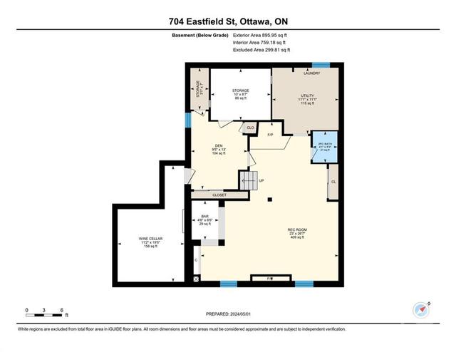 704 Eastfield St, House detached with 3 bedrooms, 2 bathrooms and 4 parking in Ottawa ON | Image 23