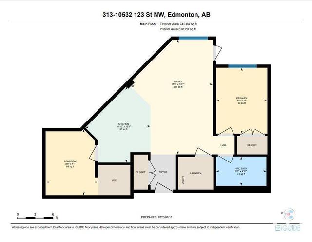 313 - 10523 123 St Nw, Condo with 1 bedrooms, 1 bathrooms and 1 parking in Edmonton AB | Image 26