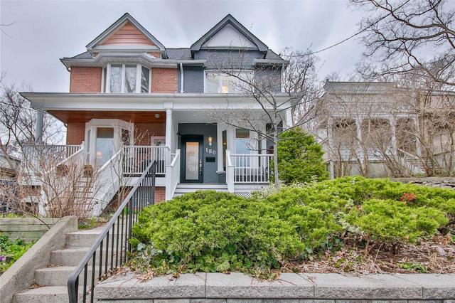 180 Withrow Ave, House semidetached with 3 bedrooms, 2 bathrooms and 2 parking in Toronto ON | Image 1