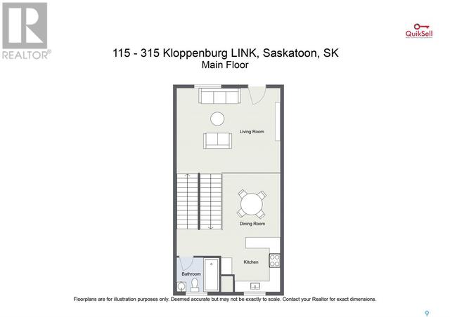 115 - 315 Kloppenburg Link, House attached with 3 bedrooms, 4 bathrooms and null parking in Saskatoon SK | Image 35