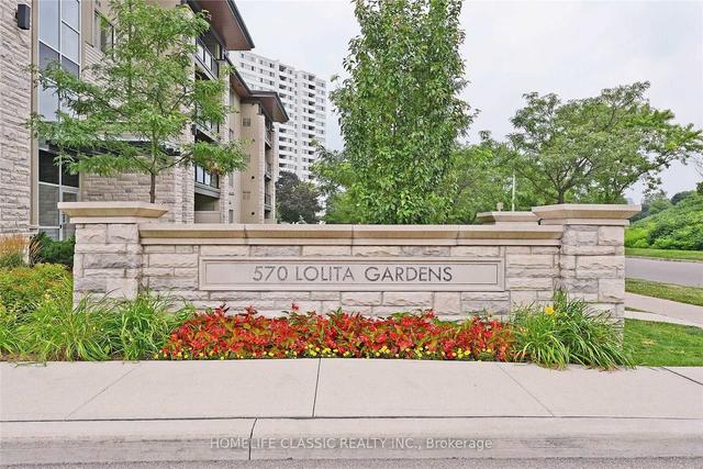 203 - 570 Lolita Gdns, Condo with 1 bedrooms, 1 bathrooms and 1 parking in Mississauga ON | Image 1