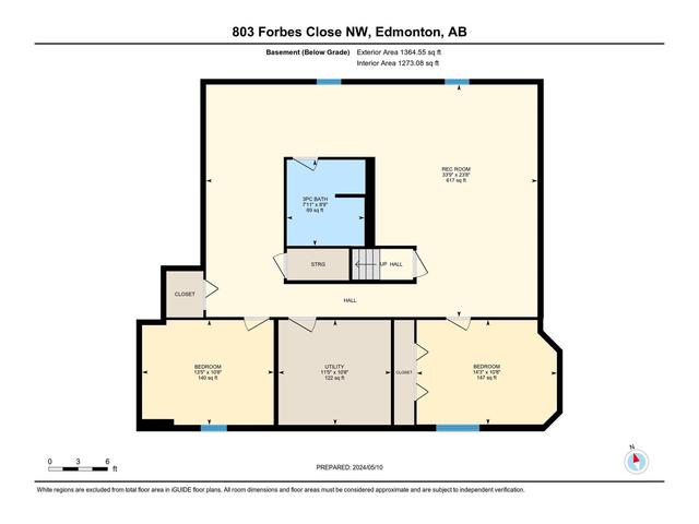 803 Forbes Cl Nw, House detached with 3 bedrooms, 3 bathrooms and null parking in Edmonton AB | Image 4