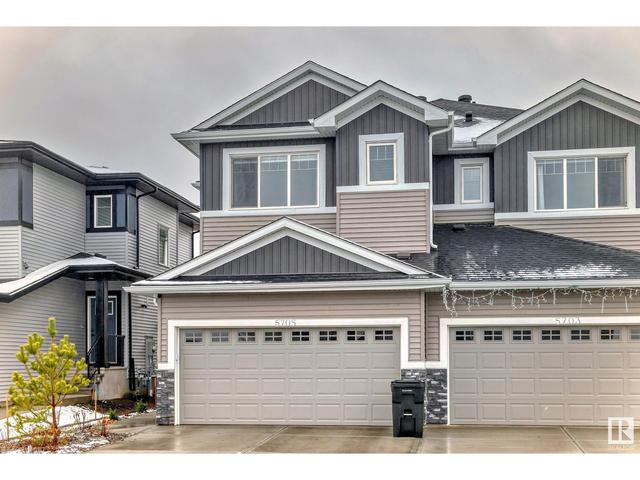 5705 Cautley Cr Sw, House semidetached with 4 bedrooms, 3 bathrooms and null parking in Edmonton AB | Image 3