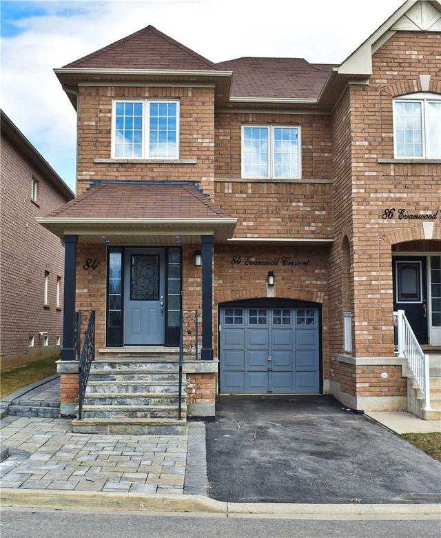 84 Evanwood Cres, House attached with 4 bedrooms, 4 bathrooms and 3 parking in Brampton ON | Image 12