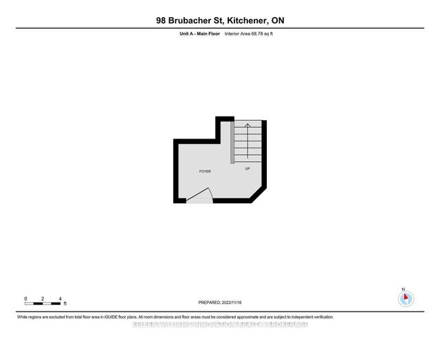 98 Brubacher St, House detached with 3 bedrooms, 2 bathrooms and 2 parking in Kitchener ON | Image 16