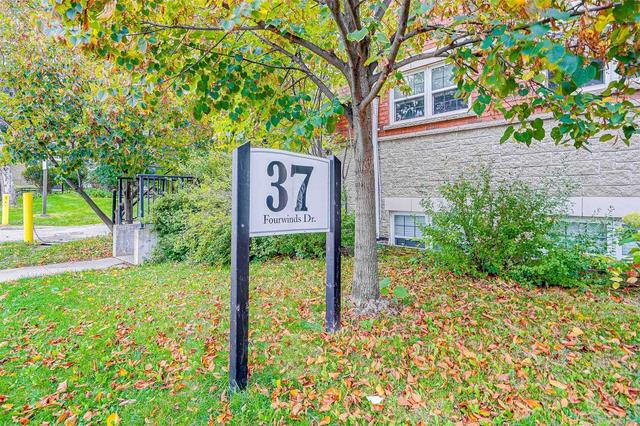 16 - 37 Four Winds Dr, Townhouse with 2 bedrooms, 2 bathrooms and 1 parking in Toronto ON | Image 29