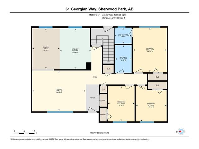61 Georgian Wy, House detached with 5 bedrooms, 2 bathrooms and 6 parking in Edmonton AB | Image 32