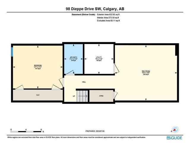 98 Dieppe Drive Sw, Home with 3 bedrooms, 3 bathrooms and 1 parking in Calgary AB | Image 39