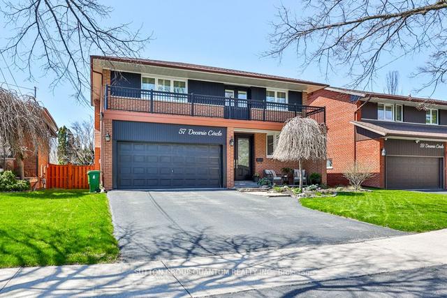 57 Decarie Cir, House detached with 4 bedrooms, 3 bathrooms and 5 parking in Toronto ON | Image 1