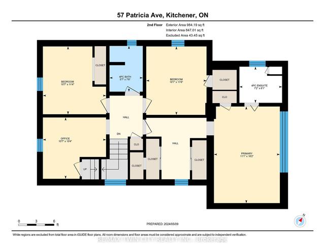 57 Patricia Ave, House detached with 4 bedrooms, 4 bathrooms and 3 parking in Kitchener ON | Image 26