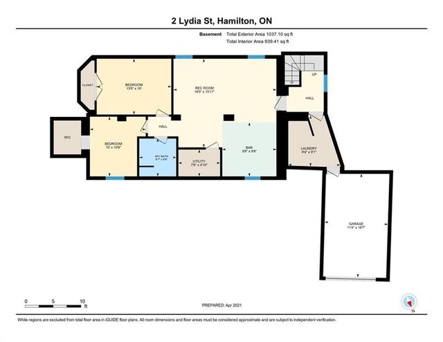 2 Lydia St, House detached with 6 bedrooms, 3 bathrooms and null parking in Hamilton ON | Image 41