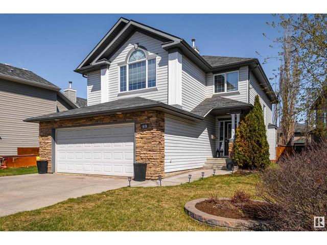 49 Creekside Cl, House detached with 4 bedrooms, 3 bathrooms and null parking in Spruce Grove AB | Image 1