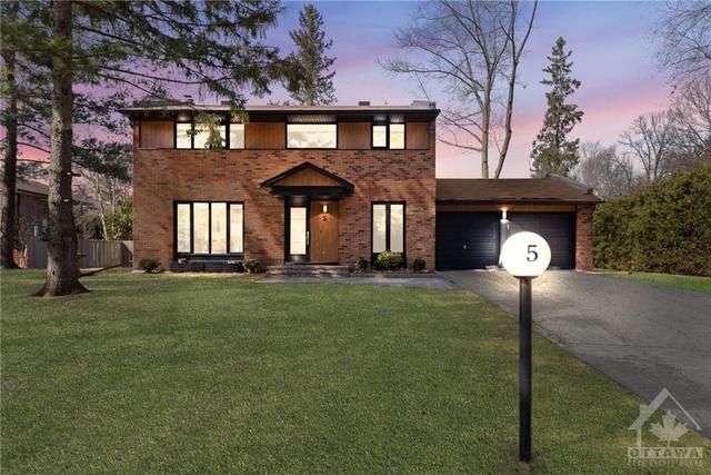 5 Carr Crescent, House detached with 4 bedrooms, 3 bathrooms and 6 parking in Ottawa ON | Image 1