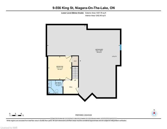 9 - 556 King St, Townhouse with 2 bedrooms, 3 bathrooms and 3 parking in Niagara on the Lake ON | Image 35