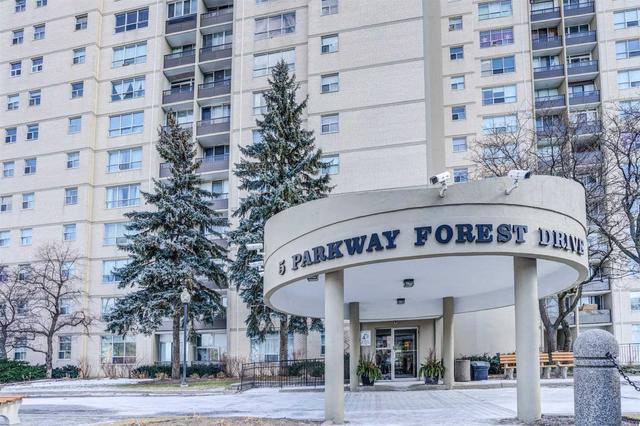 507 - 5 Parkway Forest Dr, Condo with 2 bedrooms, 1 bathrooms and 1 parking in Toronto ON | Image 1