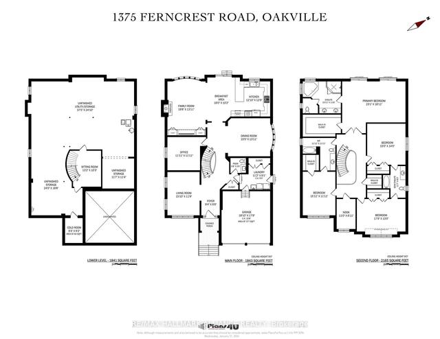 1375 Ferncrest Rd, House detached with 4 bedrooms, 4 bathrooms and 4 parking in Oakville ON | Image 35