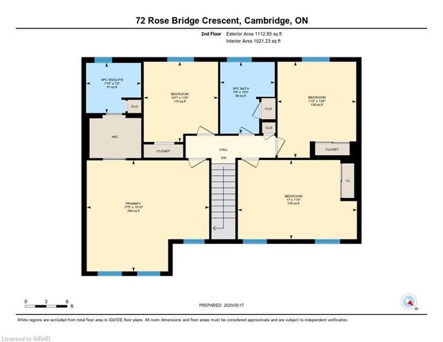72 Rose Bridge Cres, House detached with 4 bedrooms, 2 bathrooms and null parking in Cambridge ON | Image 43