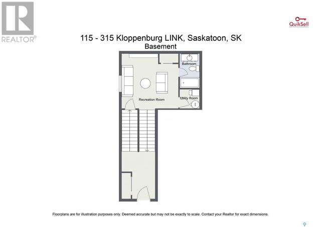 115 - 315 Kloppenburg Link, House attached with 3 bedrooms, 4 bathrooms and null parking in Saskatoon SK | Image 37