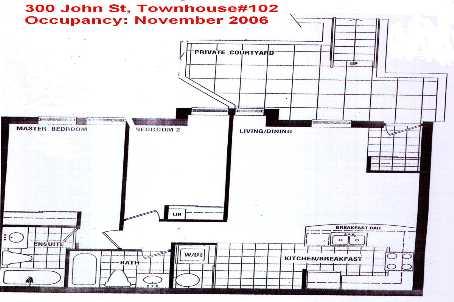 TH102 - 300 John St, Townhouse with 2 bedrooms, 2 bathrooms and 1 parking in Markham ON | Image 2