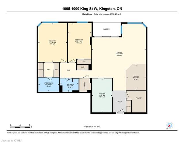 1005 - 1000 King Street St W, House attached with 2 bedrooms, 2 bathrooms and null parking in Kingston ON | Image 45