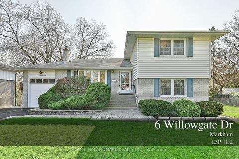 6 Willowgate Dr, Markham, ON, L3P1G2 | Card Image
