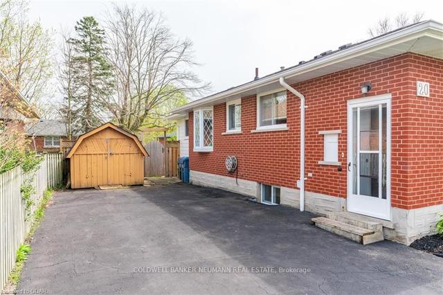 20 Barton St, House detached with 1 bedrooms, 2 bathrooms and 6 parking in Guelph ON | Image 22