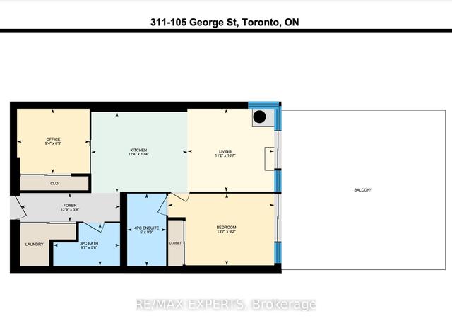 311 - 105 George St, Condo with 2 bedrooms, 2 bathrooms and 1 parking in Toronto ON | Image 12