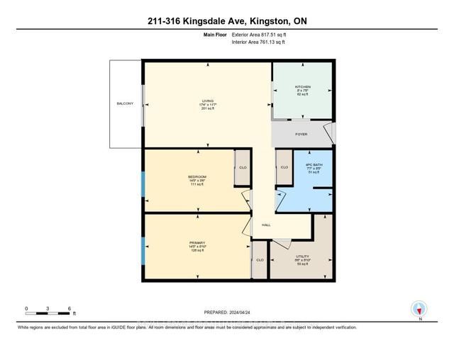 211 - 316 Kingsdale Ave, Condo with 2 bedrooms, 1 bathrooms and 1 parking in Kingston ON | Image 35
