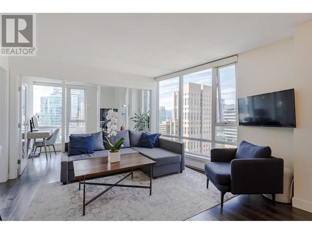 2802 - 233 Robson Street, Condo with 2 bedrooms, 2 bathrooms and 1 parking in Vancouver BC | Image 3