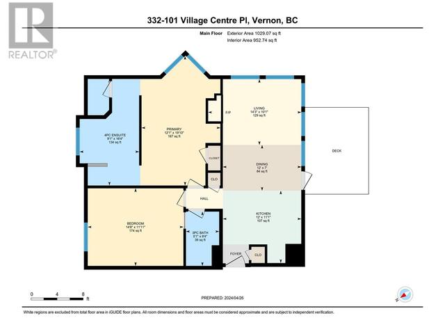332 - 101 Village Centre Court, Condo with 2 bedrooms, 2 bathrooms and null parking in Vernon BC | Image 30