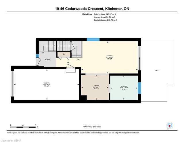 19 - 46 Cedarwoods Cres, House attached with 3 bedrooms, 2 bathrooms and 2 parking in Kitchener ON | Image 31