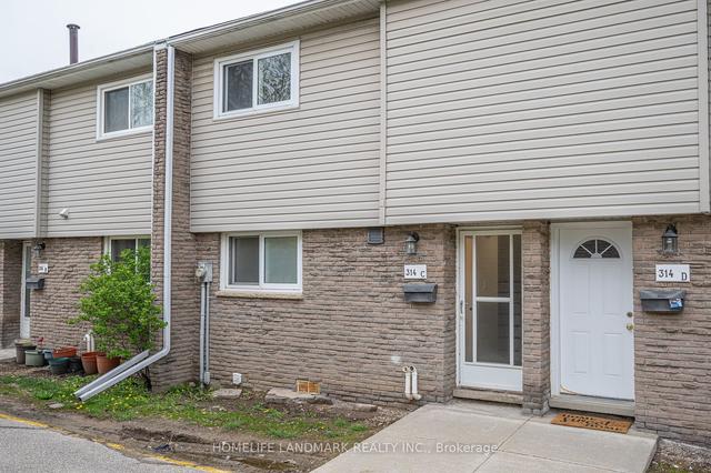 314 C Bluevale St N, Townhouse with 3 bedrooms, 2 bathrooms and 1 parking in Waterloo ON | Image 23