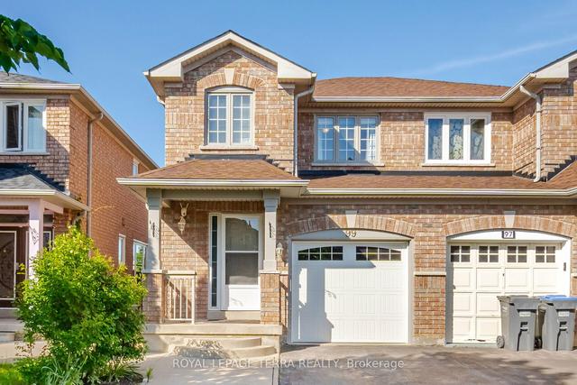 99 Morningmist St, House semidetached with 3 bedrooms, 3 bathrooms and 3 parking in Brampton ON | Image 1