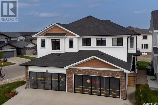 218 Schmeiser Bend, House semidetached with 3 bedrooms, 3 bathrooms and null parking in Saskatoon SK | Image 1