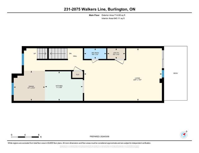 231 - 2075 Walker's Line, Townhouse with 2 bedrooms, 2 bathrooms and 2 parking in Burlington ON | Image 33