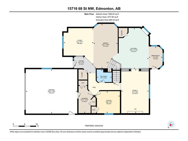 15716 68 St Nw, House detached with 4 bedrooms, 3 bathrooms and null parking in Edmonton AB | Image 41
