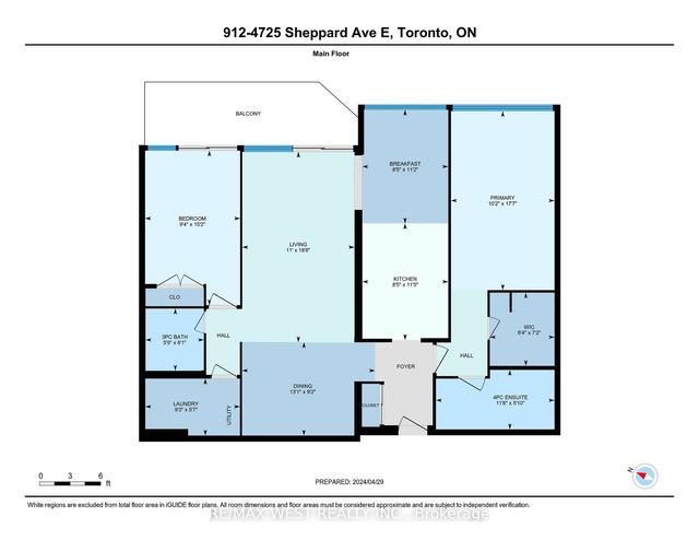 912 - 4725 Sheppard Ave E, Condo with 2 bedrooms, 2 bathrooms and 2 parking in Toronto ON | Image 32