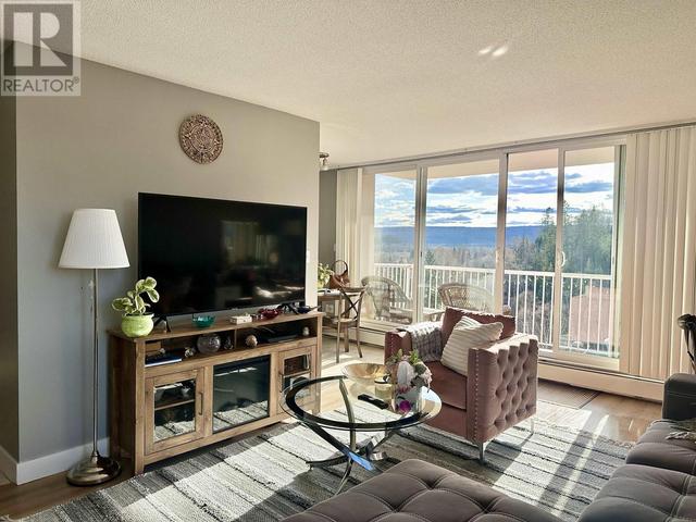 1102 - 1501 Queensway Street, Condo with 1 bedrooms, 1 bathrooms and null parking in Prince George BC | Image 3