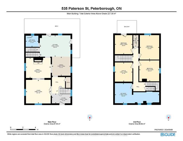 535 Paterson St, House detached with 4 bedrooms, 3 bathrooms and 3 parking in Peterborough ON | Image 35