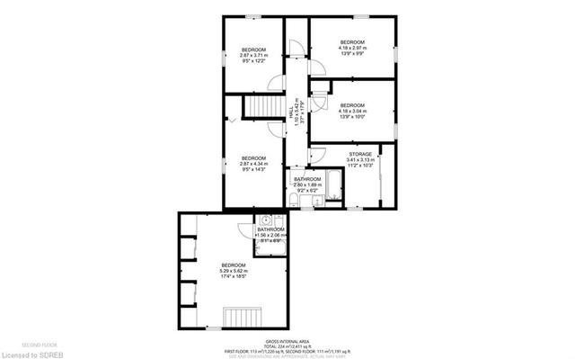 Floor plan (second floor) | Image 46
