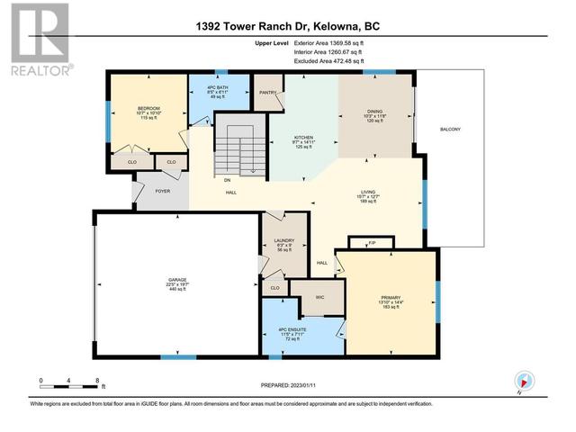 1392 Tower Ranch Dr, House detached with 3 bedrooms, 3 bathrooms and 4 parking in Kelowna BC | Image 46