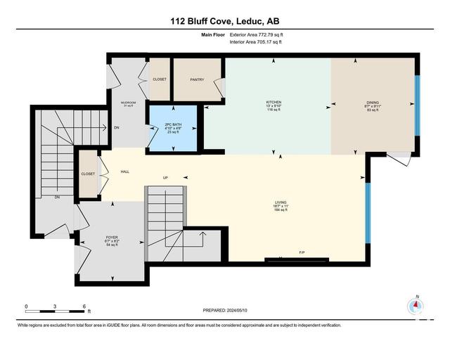 112 Bluff Cv, House detached with 3 bedrooms, 2 bathrooms and null parking in Leduc AB | Image 44