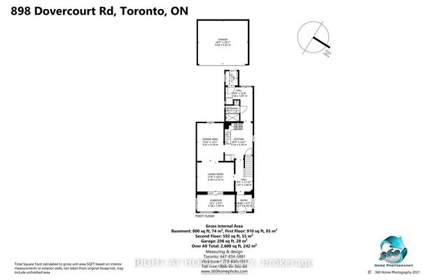 898 Dovercourt Rd, House detached with 3 bedrooms, 3 bathrooms and 2 parking in Toronto ON | Image 22