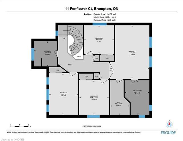 11 Fenflower Court, House detached with 4 bedrooms, 2 bathrooms and 6 parking in Brampton ON | Image 28