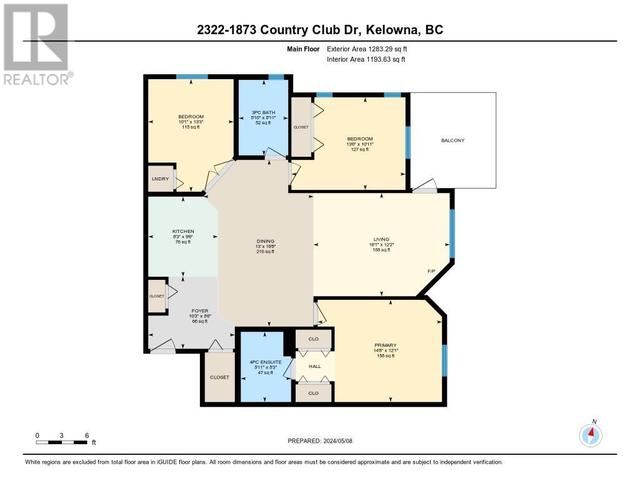 2322 - 1873 Country Club Dr, Condo with 3 bedrooms, 2 bathrooms and 1 parking in Kelowna BC | Image 38